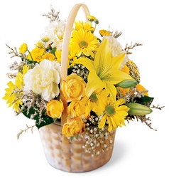 Flourishing Garden Basket Flower Power, Florist Davenport FL